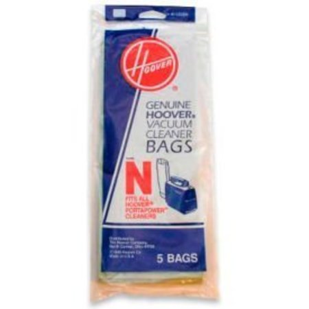 HOOVER Hoover® Type N Replacement Bag, 5 Pack 4010038N